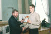 Awarding Ceremony at Student Paper Contest and Conference on Information Security SIBINFO 2003